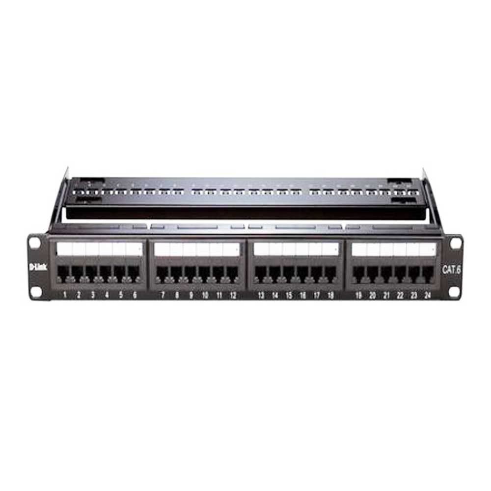 D-Link CAT-6 Jack Panel/UTP Patch Panel (NPP-C61BLK241)