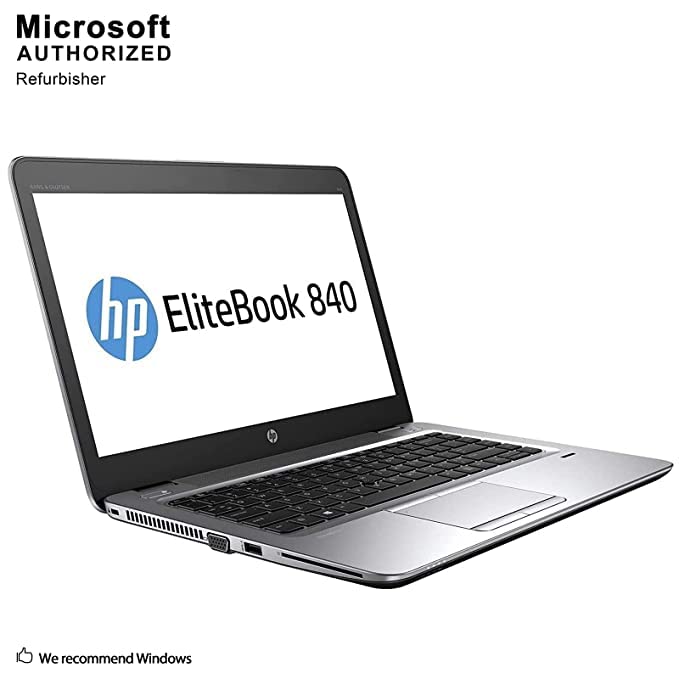 (Refurbished) HP ELITEBOOK 840 G3 (Intel CORE I5 6TH GEN/8GB/256GB SSD/WEBCAM/14'' (35 cm) Touch/DOS) - Zapnet.in