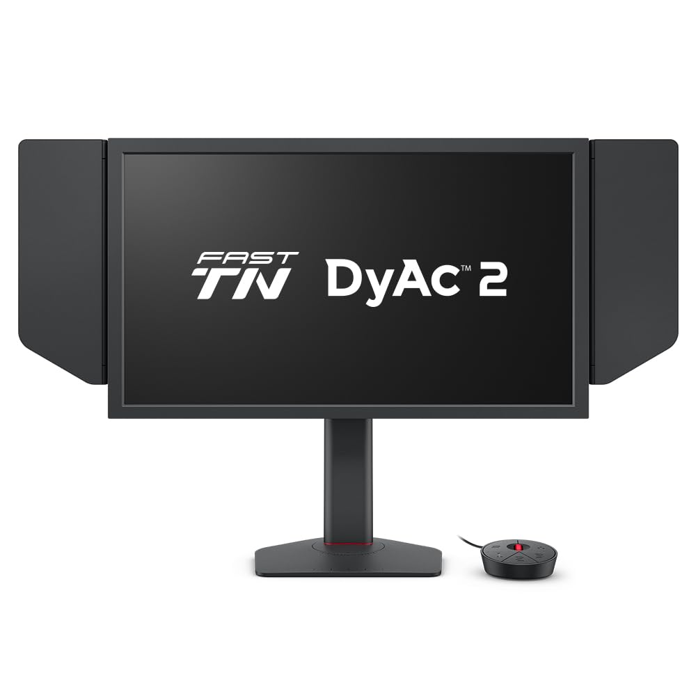 BenQ Zowie XL2586X 24.1" 540Hz FHD Fast TN 0.5ms|Gaming Monitor for Esports (FPS)|Motion Clarity DyAc2 |XL Setting to Share| S Switch|Shield|Precise Height Adjust with Industrial Grade Bearing (Black)