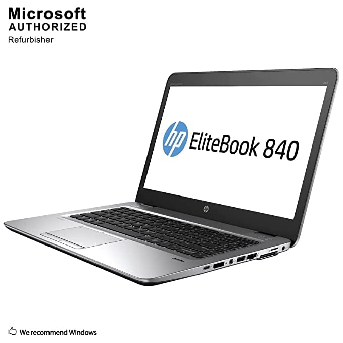(Refurbished) HP ELITEBOOK 840 G3 (Intel CORE I5 6TH GEN/8GB/256GB SSD/WEBCAM/14'' (35 cm) Touch/DOS) - Zapnet.in