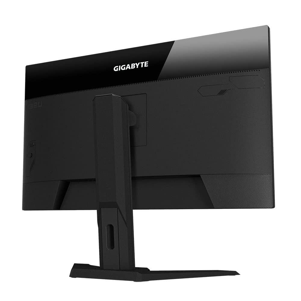 GIGABYTE M32U 32" 144Hz 4K FreeSync Compatible Gaming Monitor, SS IPS, 3840 x 2160 Pixels Display, 1ms Response Time (MPRT), Display Port 1.4, 2X HDMI 2.1, 3X USB 3.0, USB Type C, Black