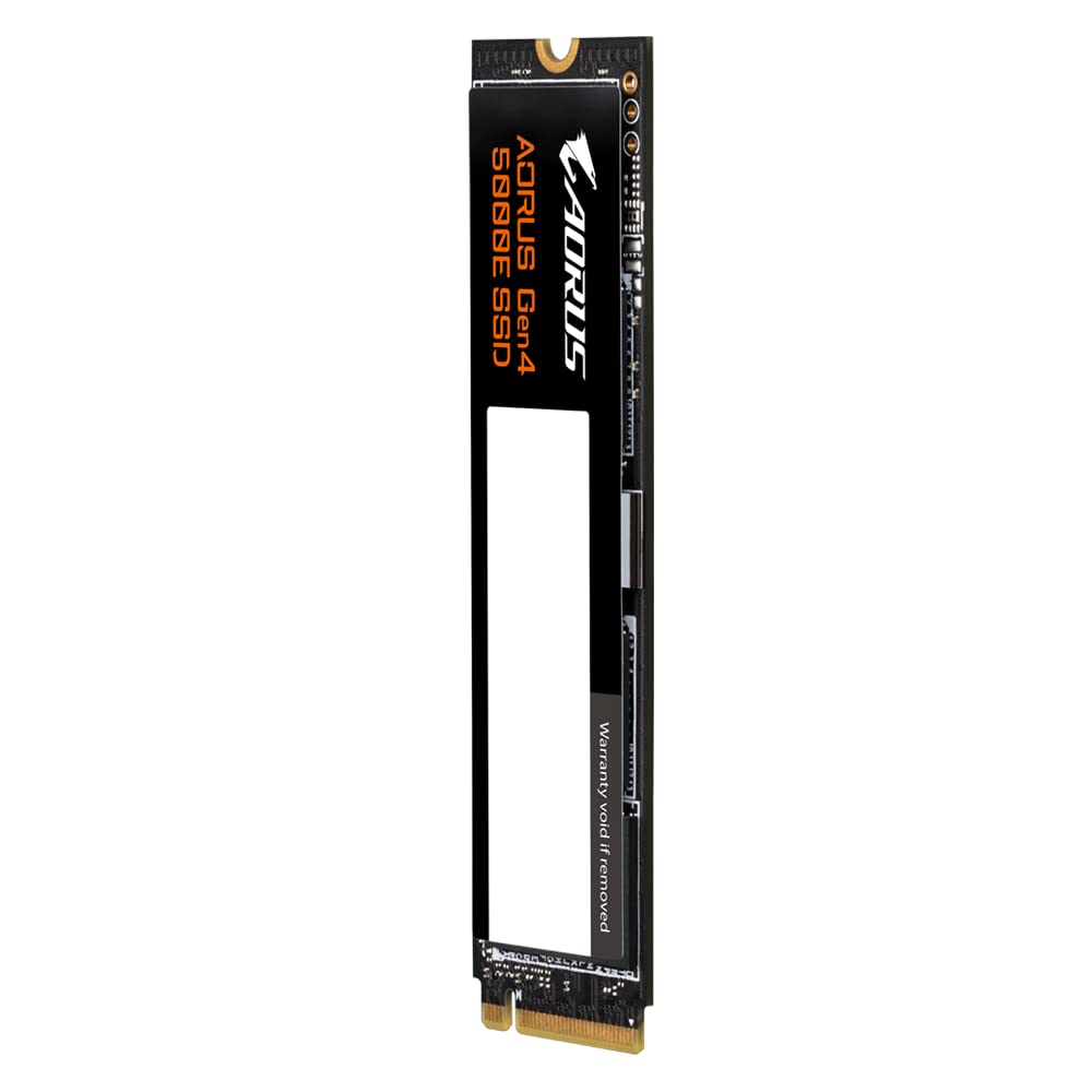 GIGABYTE AORUS Gen4 5000E SSD 500GB AG450E500G-G SSD M.2 500 GB PCI Express 4.0 3D TLC NAND NVMe (Black)