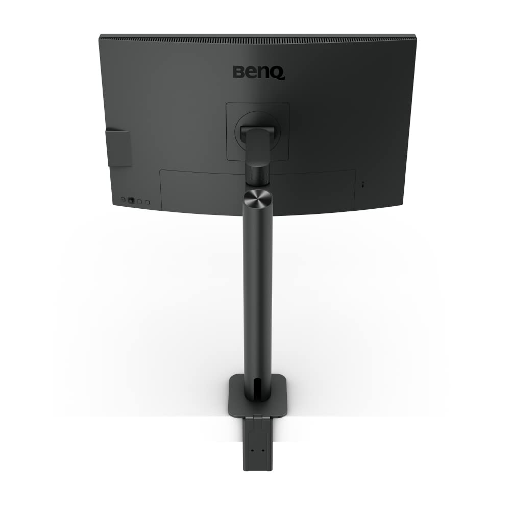 BenQ PD2706UA 27"(68Cm) IPS 4K HDR10 ErgoArm Monitor| 95% P3 | 99% Rec709| 99% sRGB| USB-C(PD90W)| Pantone Skintone Validated|DeltaE<3|CAD/CAM|Animation Mode|Auto Pivot|PIP/PBP|HDMI|DP(Dark Grey)