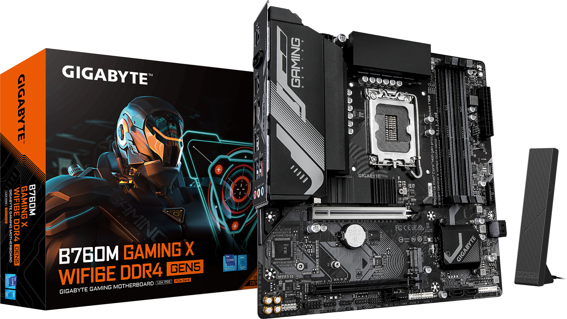GIGABYTE B760M GAMING X WIFI6E DDR4 GEN5 Motherboard