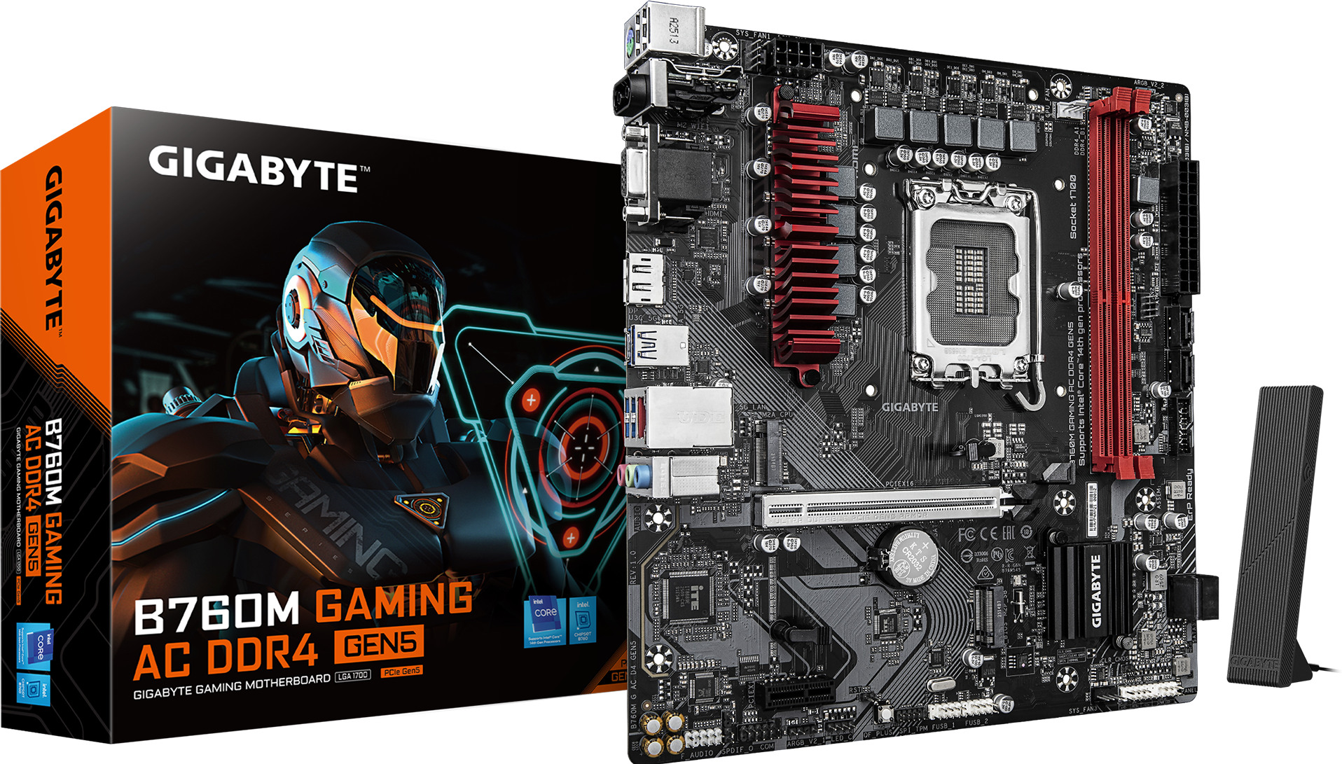 GIGABYTE B760M GAMING AC DDR4 GEN5 Motherboard