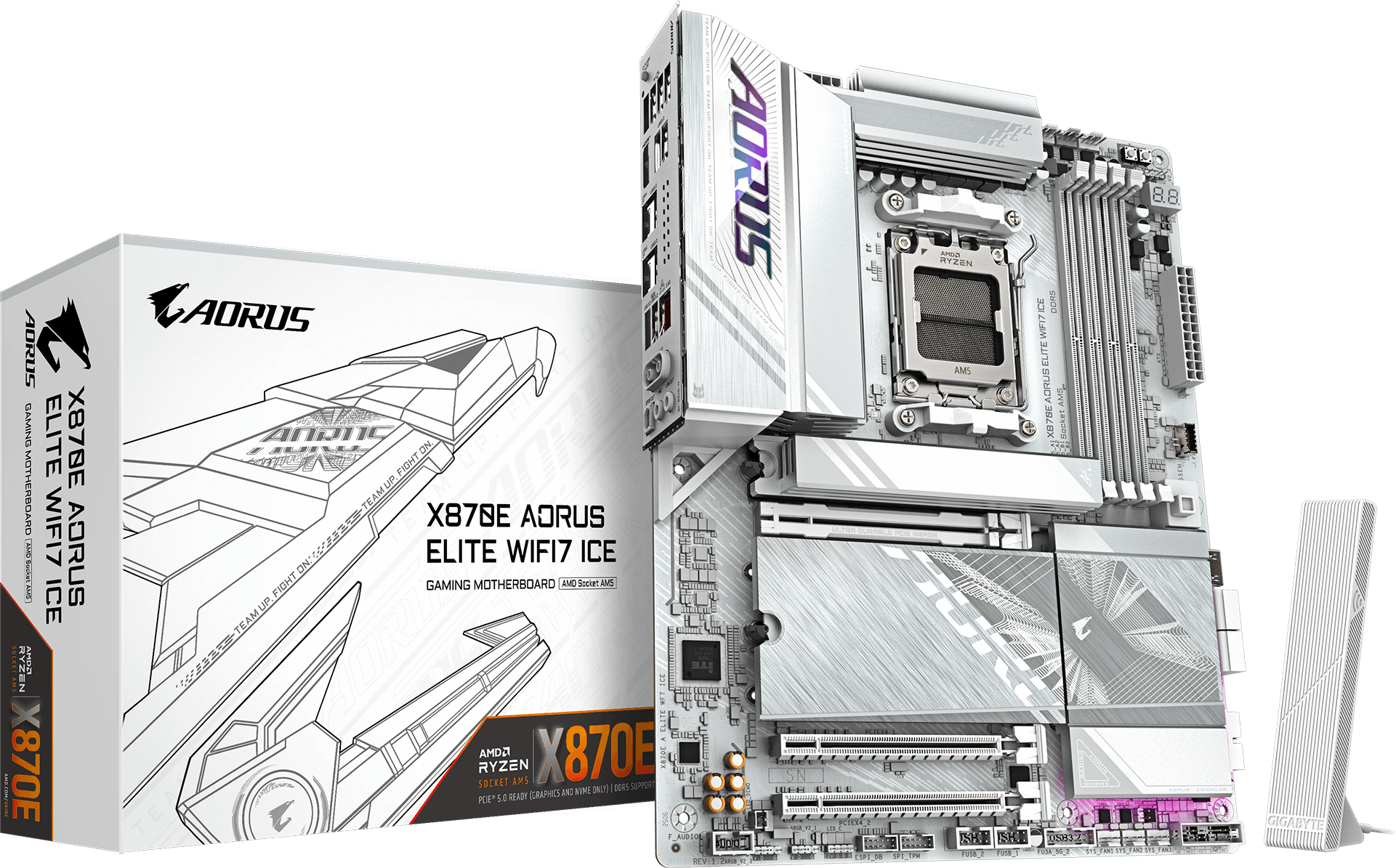 GIGABYTE X870E AORUS ELITE WIFI7 ICE Motherboard