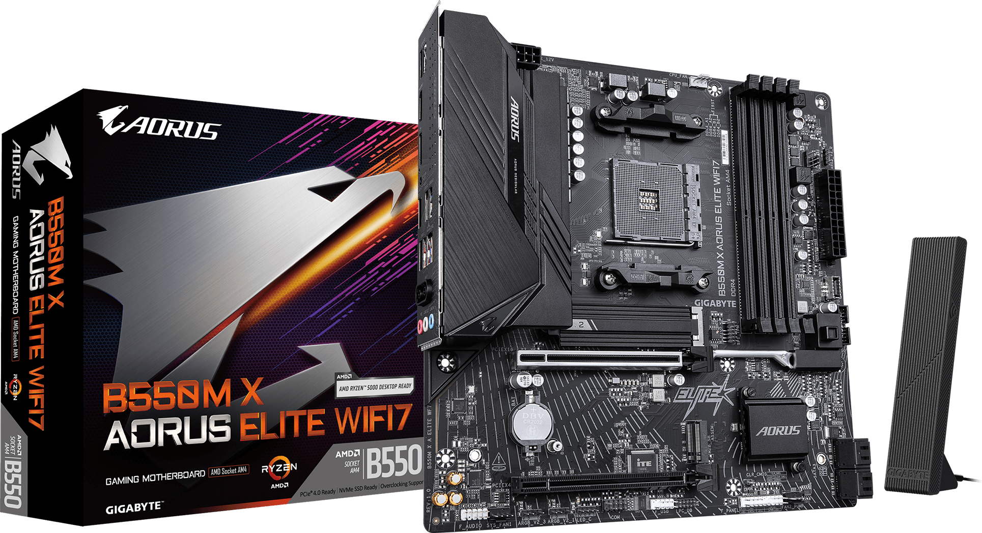 GIGABYTE B550M X AORUS ELITE WIFI7 Motherboard