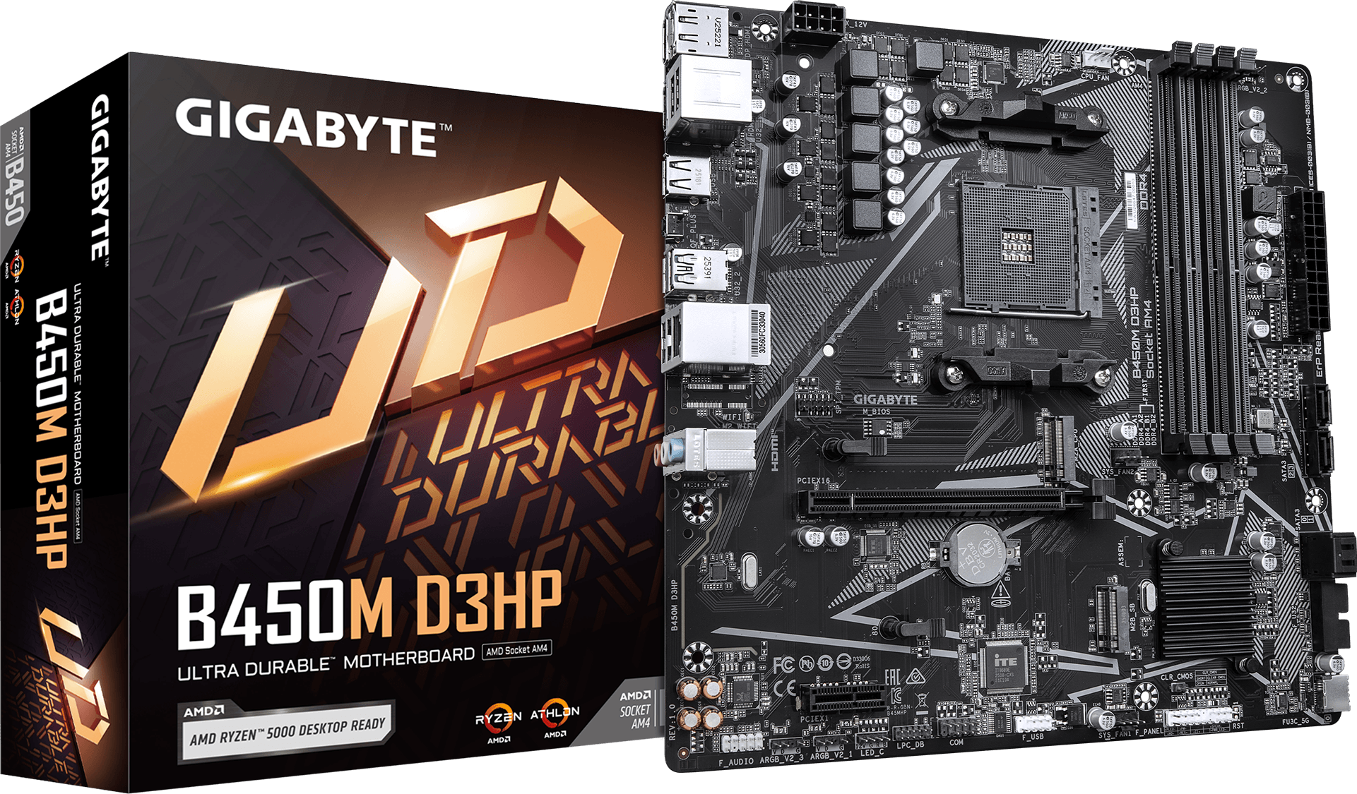 GIGABYTE B450M D3HP Motherboard