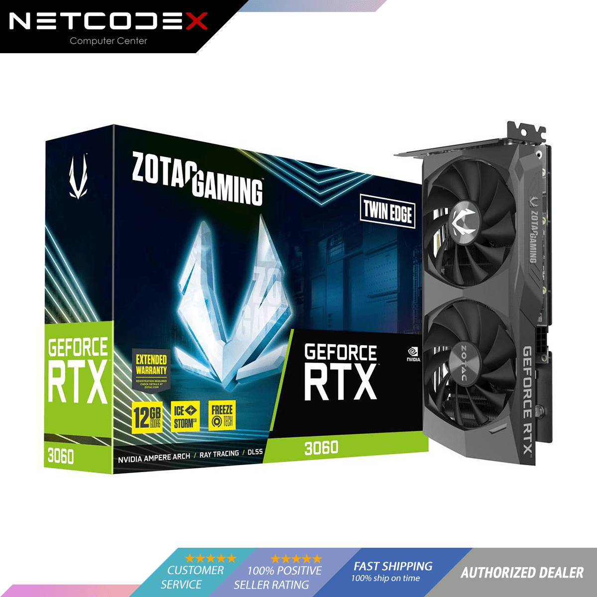 Zotac RTX 3060 Twin Edge 12GB graphics card