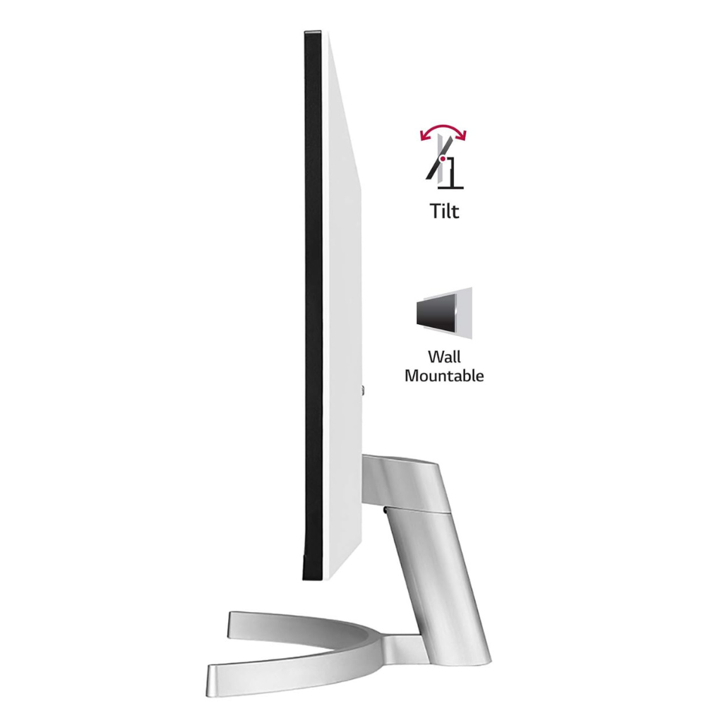 LG Electronics 27Ml600 Full Hd 27 Inch(69 Cm) LCD 1920 X 1080 Pixels IPS Monitor 3 Side Borderless Design with Inbuilt Speaker,Dual Hdmi&Vga Port-Reader Mode&Flicker Free Screen - Zapnet.in