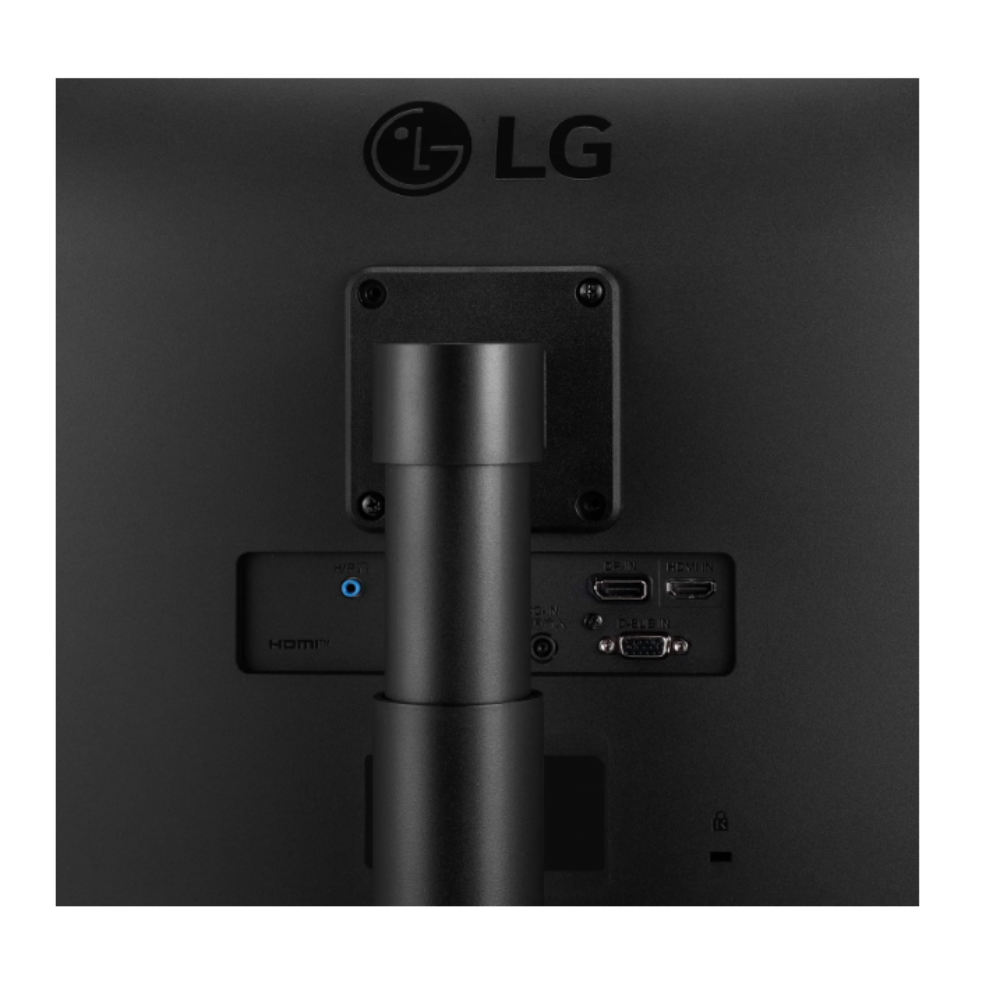 LG 24 inch (60.4 cm) IPS FHD (1920 x 1080 Pixels), Height Adjust, Display Port, HDMI, AMD FreeSync, 75 Hz Refresh, Black Color - 24MP450 - Zapnet.in