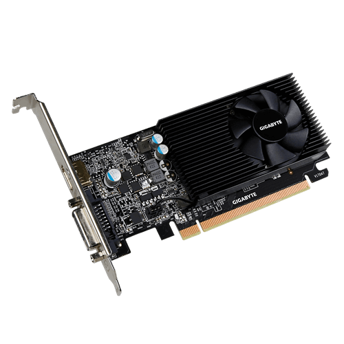 Gigabyte GeForce GT 1030 Low Profile 2 GB GDDR5 Graphics Card (GV-N1030D5-2GL) - Zapnet.in