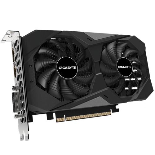 GIGABYTE Nvidia GeForce ® GTX 1650 D6 WINDFORCE OC 4GD Graphics Card (GV-N1656WF2OC-4GD) - Zapnet.in