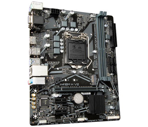 GIGABYTE H410M H V2 Ultra Durable MicroATX Motherboard DDR4 DIMM - Zapnet.in