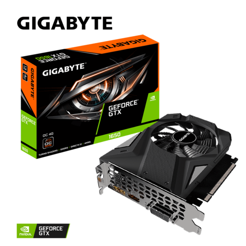 GIGABYTE GeForce GTX 1650 D6 OC 4G Graphics Card (GV-N1656OC-4GD) - Zapnet.in