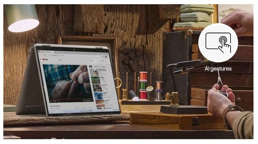 HP Spectre x360 14-eu0558TU 2-in-1 Laptop – Intel Core Ultra 7, 14" 2.8K OLED Touch, 32GB RAM, 1TB SSD, Intel Arc Graphics – Blue - Zapnet.in