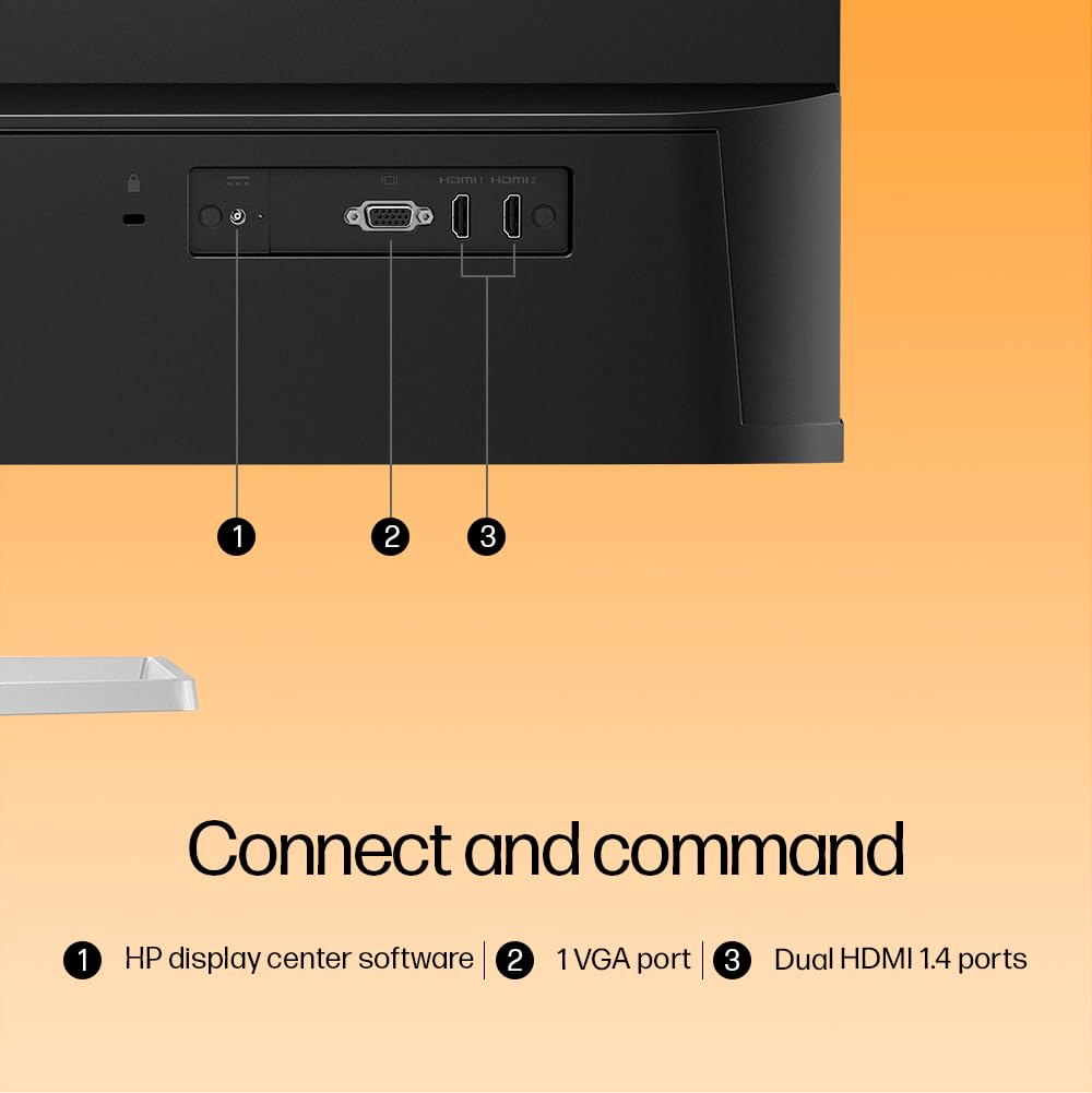 HP Series 5 31.5 inch FHD Monitor - 532sf, 31.5inch(80cm),FHD (1920 x 1080),300 Nits,Anti-Glare, Eye Ease,5.1kg