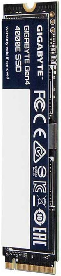 Gigabyte 1TB M.2 Solid State Drive Gen4 4000E (PCIe Gen 4.0 x4/NVMe 1.4)