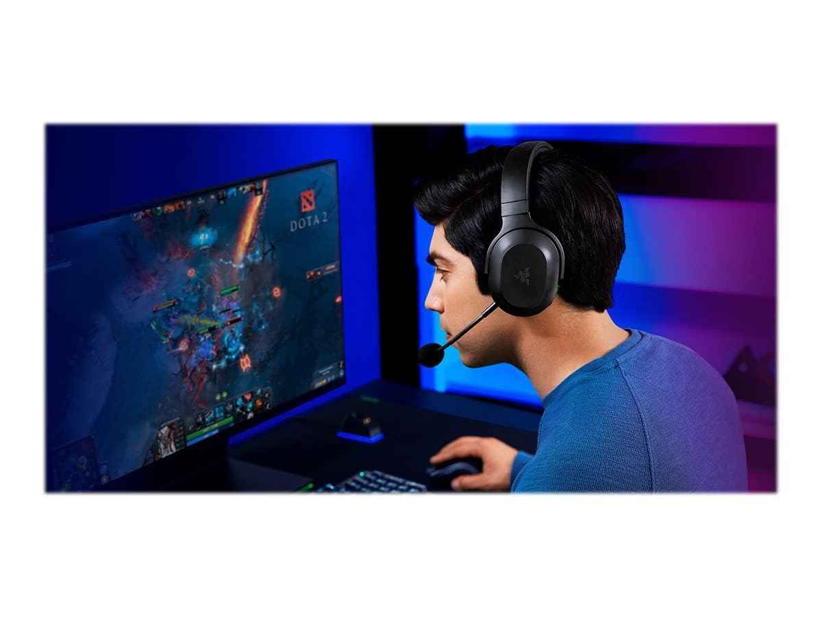 Razer Barracuda X 2022 Smartchoice Wireless Gaming Headset Dual Wireless Bluetooth 2 4GHz Lightweight Design 40mm Drivers Detachable Mic 50Hr Battery USB C Multi Platform PC PS5 Switch Mobile Black