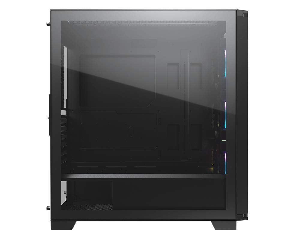 COUGAR DarkBlader X5 RGB: Distinctive RGB Mid-Tower Case with Superior Airflow, Translucent Black (Dark BLADER X5 RGB)