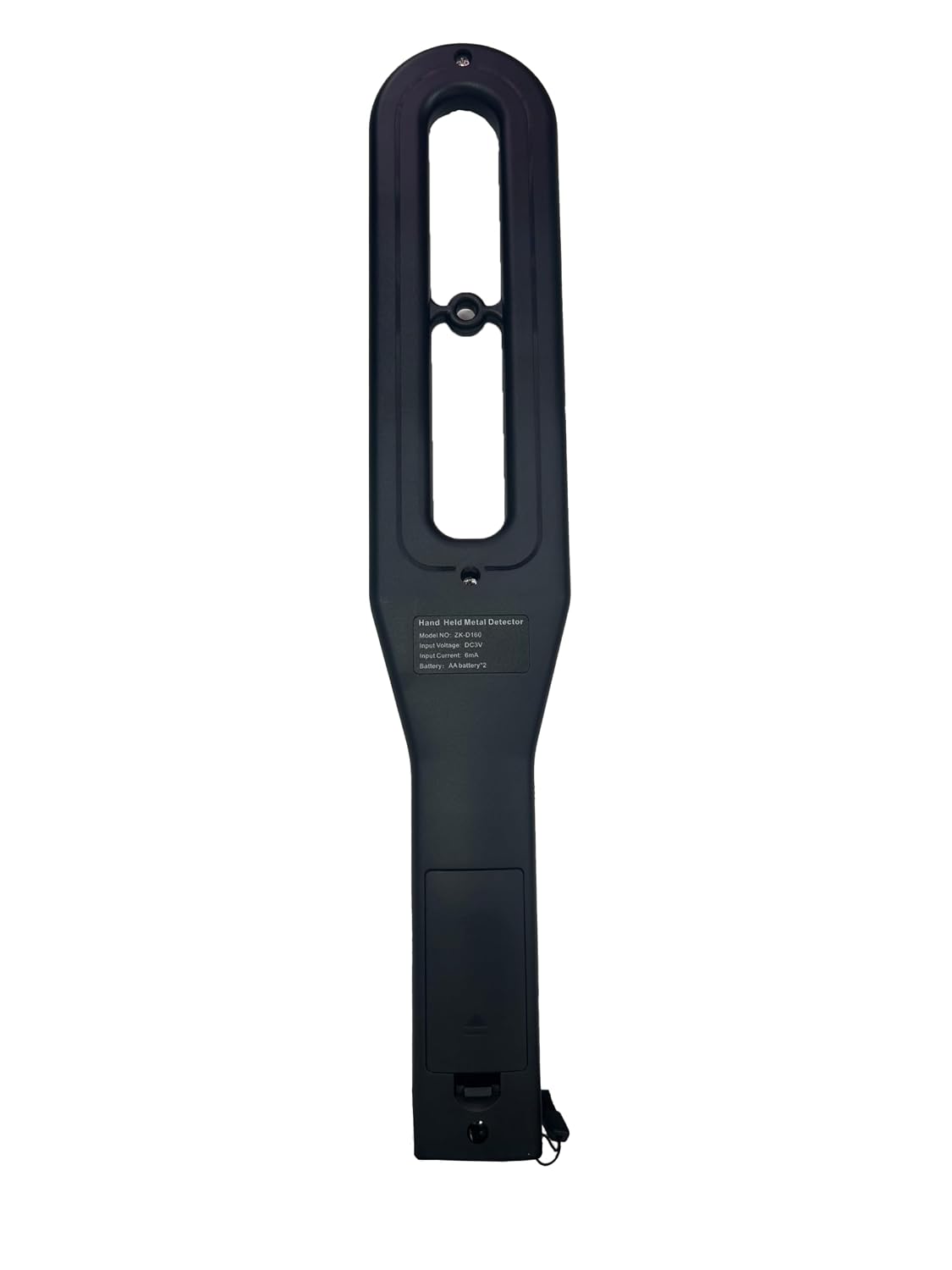 ZKTeco ZK-D160 Handheld Metal Detector | Portable Security Scanning Tool | AA Battery Included | Audio & Vibration Alerts | LED Indicator Lights | Ideal for Schools, Events & Security Checks
