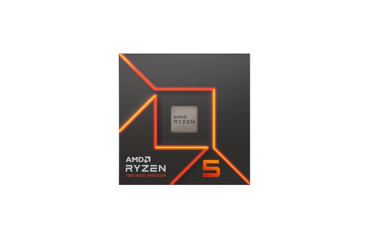 AMD Ryzen 5 7500F Desktop Processor 6 cores 12 Threads 32 MB Cache 3.7 GHz Upto 5 GHz AM5 Socket (100-100000597BOX)