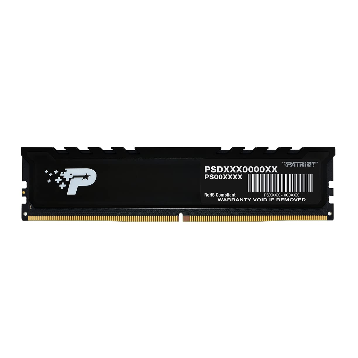 Patriot Memory Signature Premium DDR5 RAM 16GB (1X16GB) 5600MHz CL46 UDIMM W/HS Desktop Memory Module PSP516G560081H1