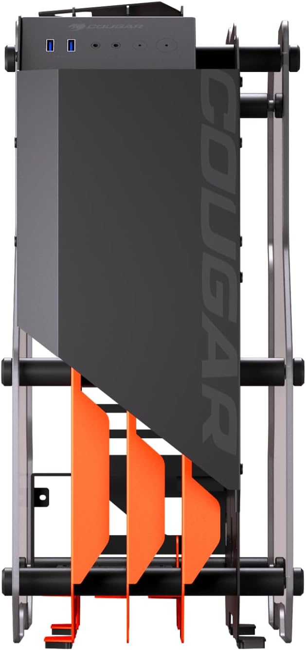 Blazer Essence CGR-5LMHO ATX Case with Aluminum Body and Tempered Glass Panels - Zapnet.in