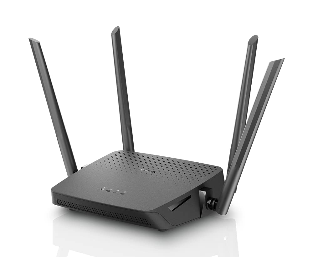 D-Link DIR-825 |High Speed 1200Mbps Dual Band Wi-Fi Router| Gigabit Ethernet Ports | High-Gain Antennas | Easy Setup |MTCTE Certified