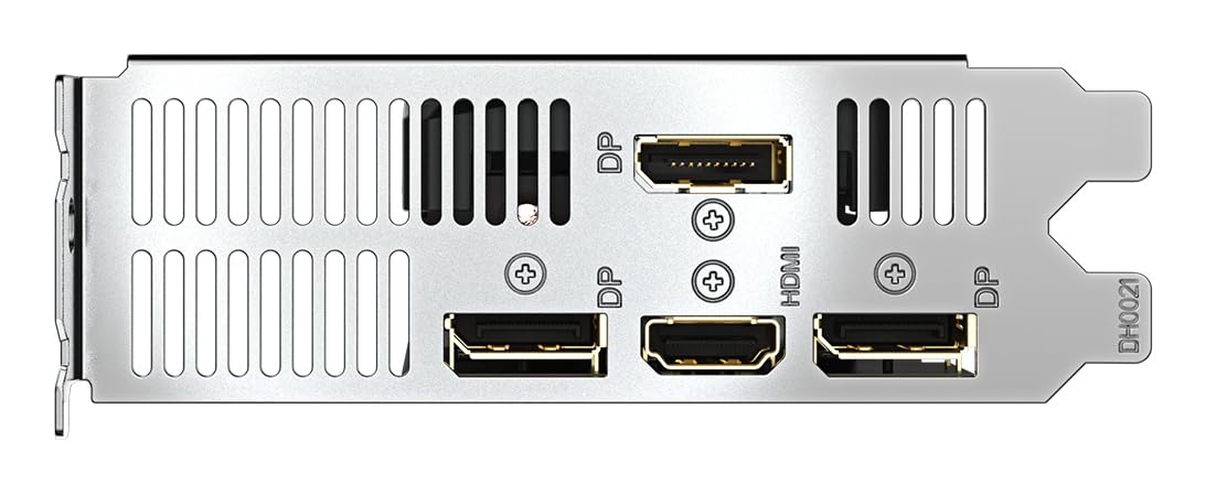 Gigabyte GeForce RTX 5060 OC Low Profile 8G Graphics Card - 8GB GDDR7, 128bit, PCI-E 5.0, 2512 MHz Core Clock, 3 x DisplayPort, 1 x HDMI, GV-N5060OC-8GL
