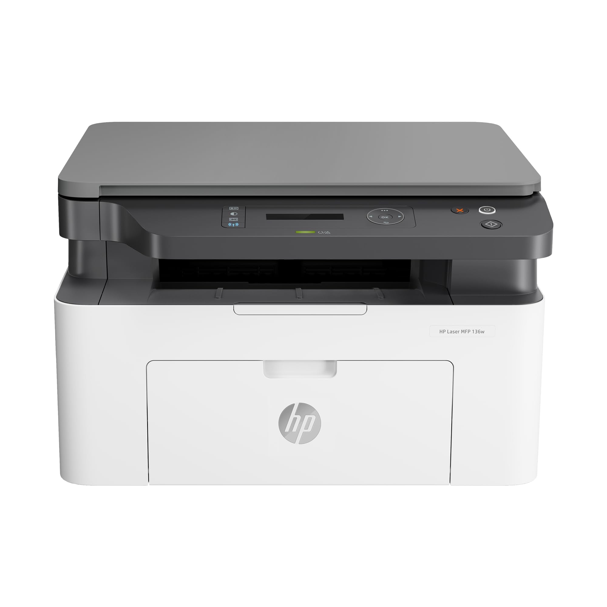 HP Laser MFP 1188w, Wireless, Print, Copy, Scan, Ethernet, Hi-Speed USB 2.0, Up to 21 ppm, 150-sheet Input Tray, 100-sheet Output Tray, 10,000-page Duty Cycle, 1-Year Warranty, Black and White