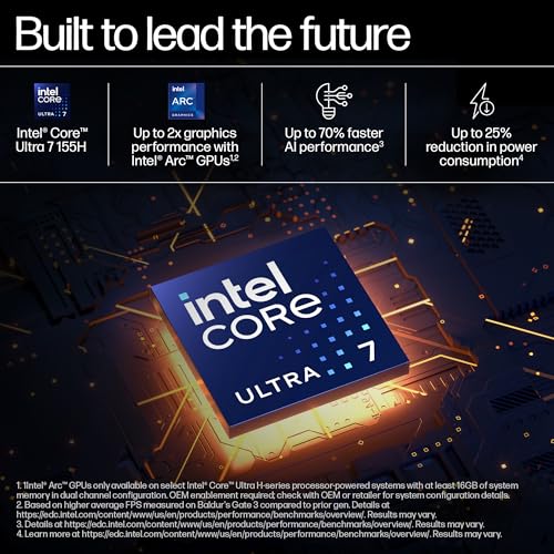 HP Spectre x360 AI Laptop, Intel Core Ultra 7 155H, 12 TOPS, 32GB LPDDR5x, 1TB SSD (Win11, Office21, Blue, 1.9kg), Touchscreen, 2.8K, OLED, 16-inch(40.6cm), Intel Arc graphics, 9MP IR camera, aa0664TX - Zapnet.in