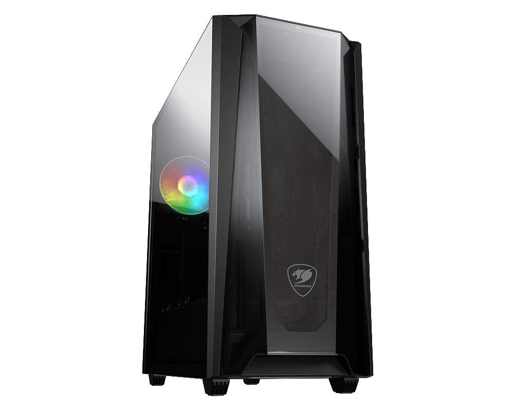 COUGAR MX660 Mesh RGB Advanced Mid-Tower Case with Powerful Airflow, Black