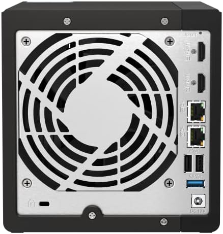 QNAP TS-453E-8G-US 4 Bay High-Performance Desktop NAS with Intel Celeron Quad-core Processor, 8 GB DDR4 RAM and Dual 2.5GbE (2.5G/1G/100M) Network Connectivity (Diskless)