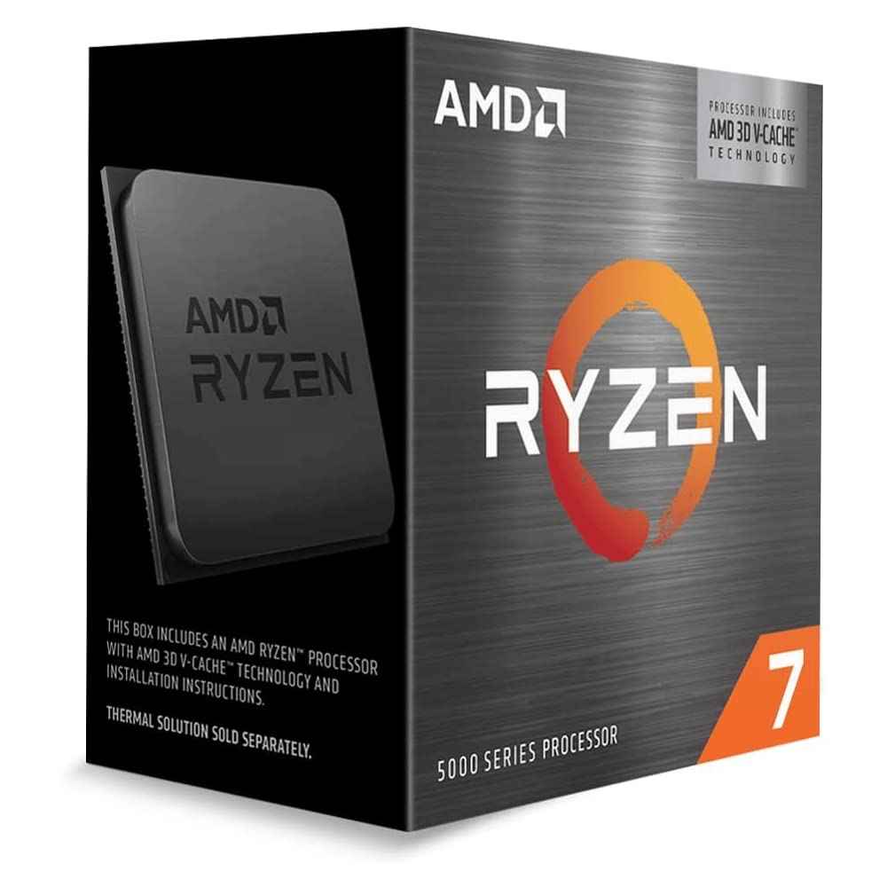 AMD Ryzen™ 7 5800X3D 8-core, 16-Thread Desktop Processor with AMD 3D V-Cache™ Technology