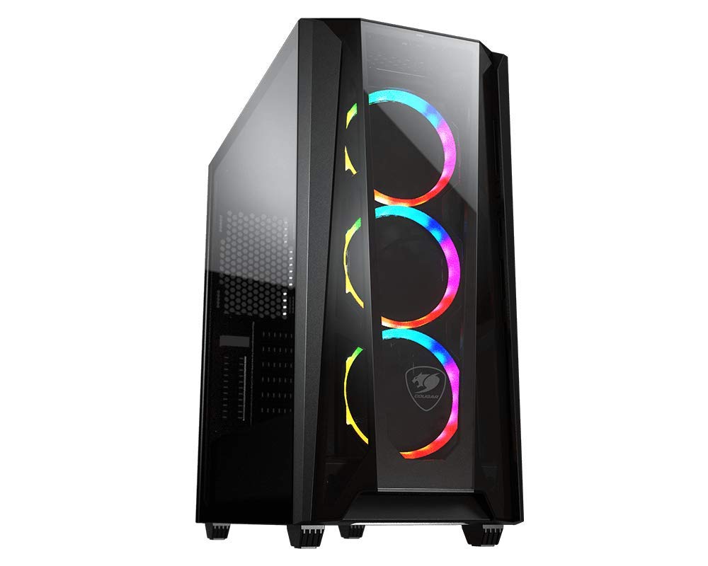 COUGAR MX660 Mesh RGB Advanced Mid-Tower Case with Powerful Airflow, Black