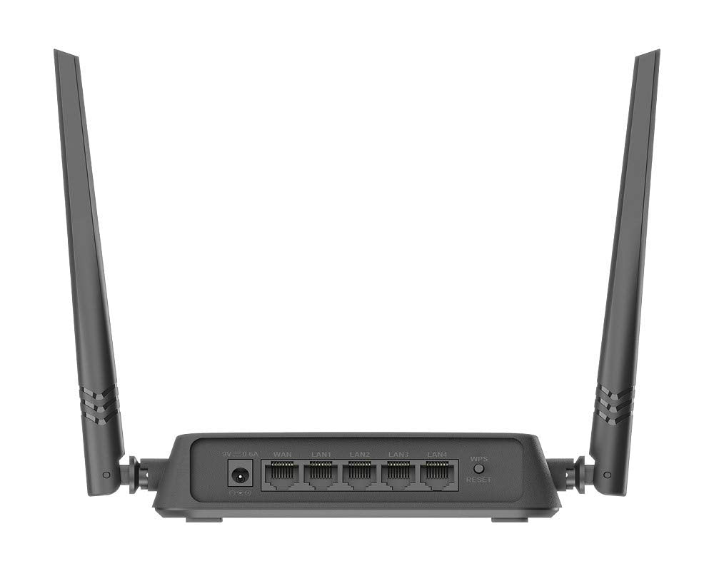 D-Link DIR-615 Wi-fi Ethernet-N300 Single_band 300Mbps Router, Mobile App Support, Router | AP | Repeater | Client Modes(Black)