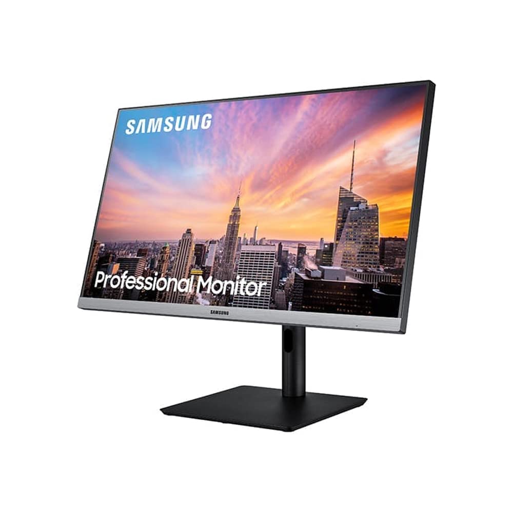 Samsung27-Inch FHD Business Monitor with bezeless Design, IPS Panel, completeconnectivity with Multiple Ports, HAS Stand, VESA Compatibility, Eye savermode, eco-Saving Technology (LS27R650FDWXXL)