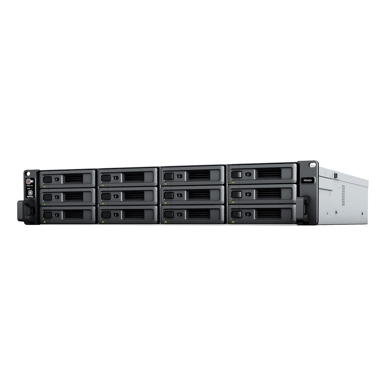 Synology 4-Bay Rackmount NAS RackStation RS422+ (Diskless),Black