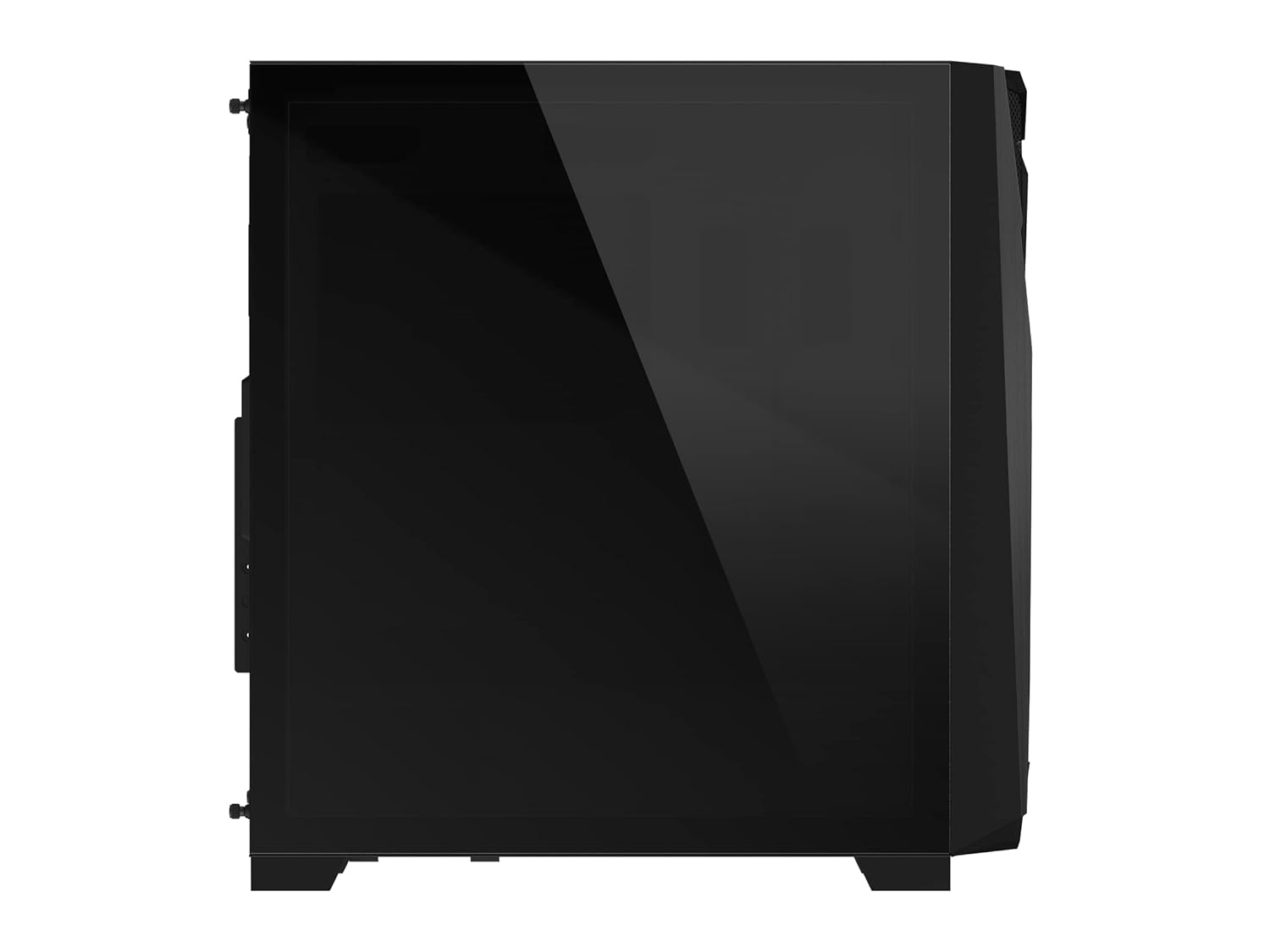 GIGABYTE C301 Glass - Black Mid Tower PC Gaming Case, Tempered Glass, USB Type-C, 4X ARBG Fans Included (GB-C301G)