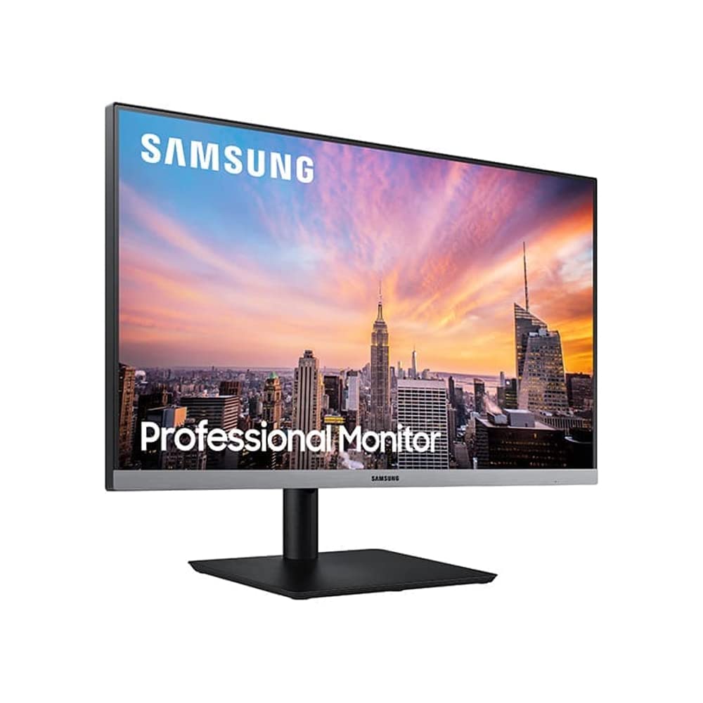 Samsung27-Inch FHD Business Monitor with bezeless Design, IPS Panel, completeconnectivity with Multiple Ports, HAS Stand, VESA Compatibility, Eye savermode, eco-Saving Technology (LS27R650FDWXXL)