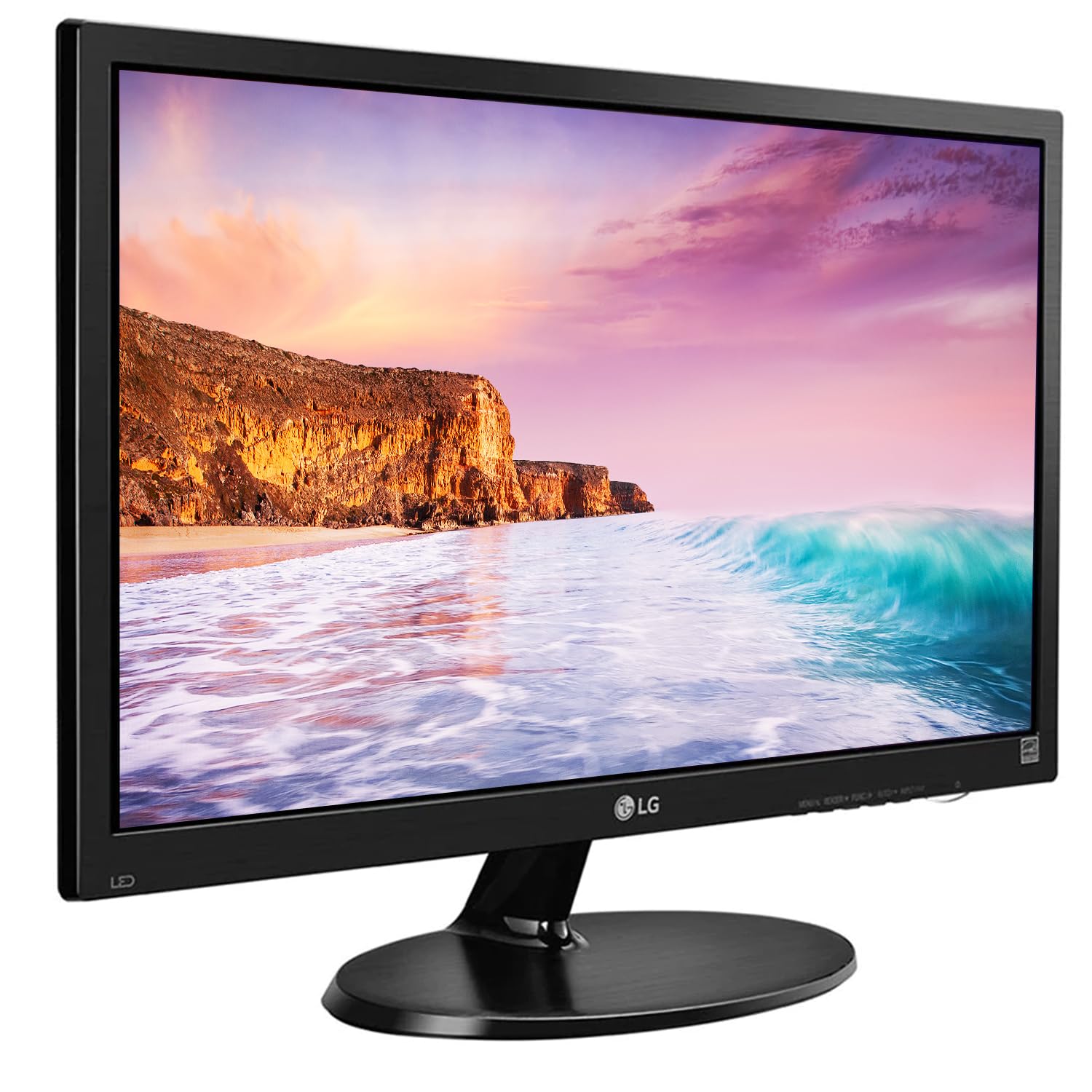 LG 20M39A (19.5 Inch, 49 Cm) HD LCD Monitor (1366 X 768 Pixels) with TN Panel, VGA Port, Wall Mount, Onscreen Control, Reader Mode, Flicker Safe - Zapnet.in
