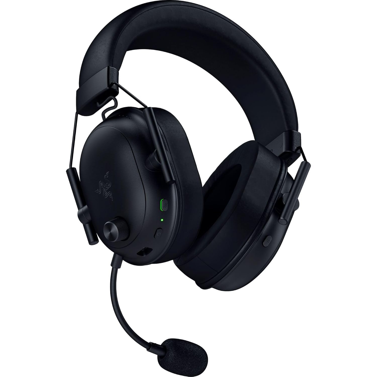 Razer BlackShark V3 Wireless Gaming Headset for PC: 50mm Drivers - Super Wideband Mic - 2.4 GHz, Bluetooth, USB - Works with Mac, PS5, Nintendo Switch, Smartphone - 70 Hr Battery - Black