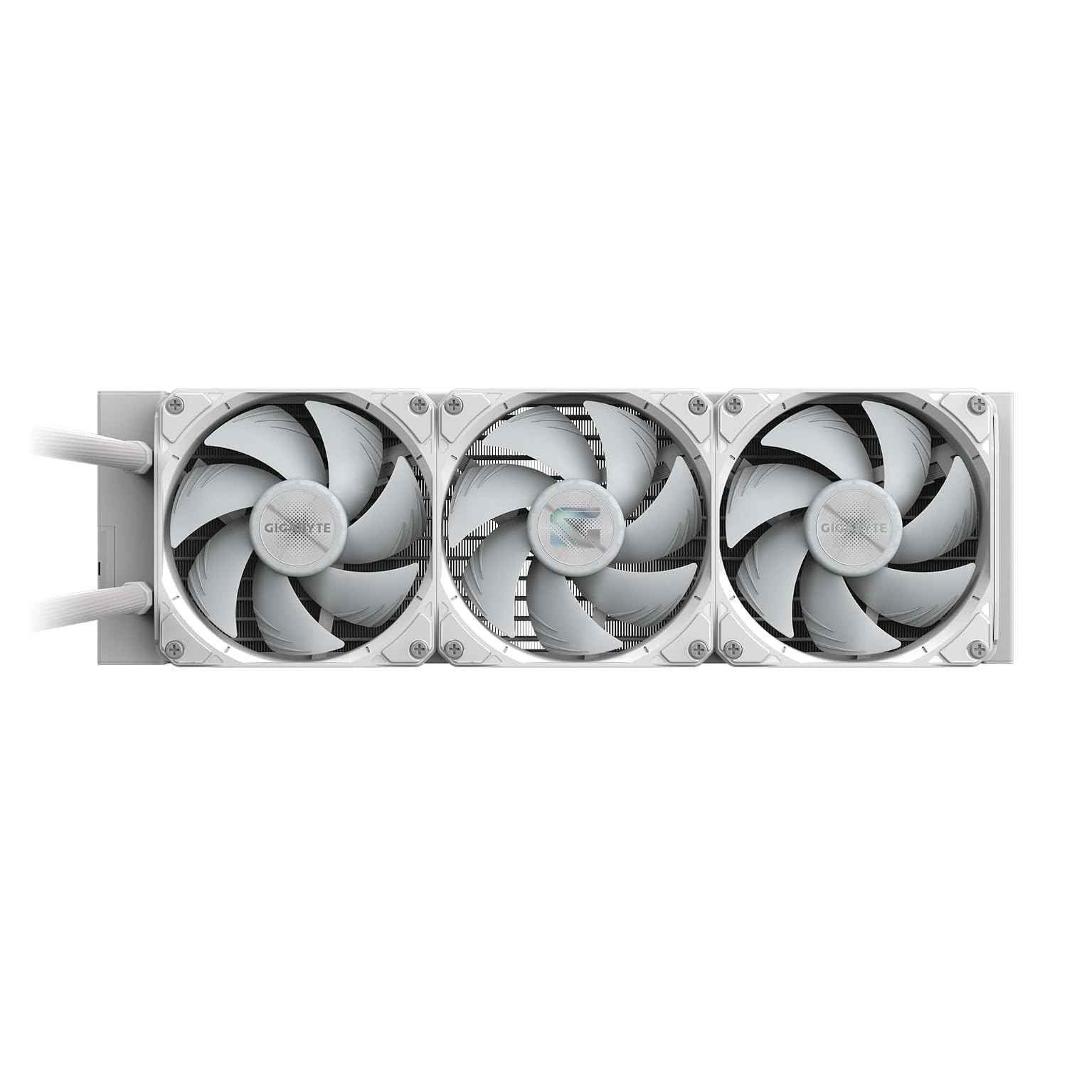 GIGABYTE GME 360I AIO Liquid CPU Cooler | 360mm Radiator | Triple ARGB Fans | High-Efficiency Cooling | Intel & AMD Compatible | Anti-Leak Tech | Silent Performance | Black Edition