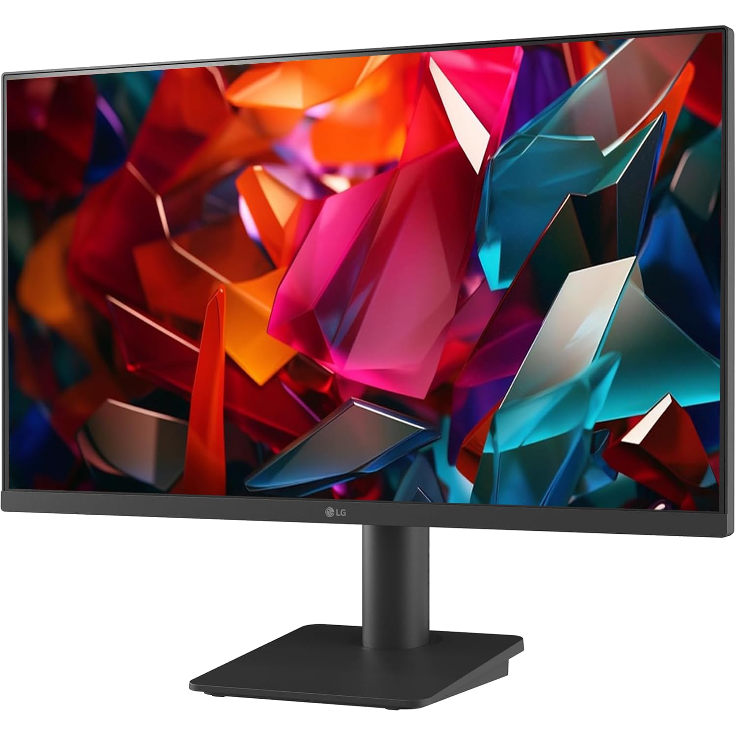 LG 27MS550 (27 Inch) IPS Full HD (1920 x 1080) Monitor, 5ms, 100Hz, HDMI X 2, Built-in Speaker, Tilt & Height Adjustable Stand, Virtual Borderless, Flicker Safe, Reader Mode,OnScreen Control - Zapnet.in