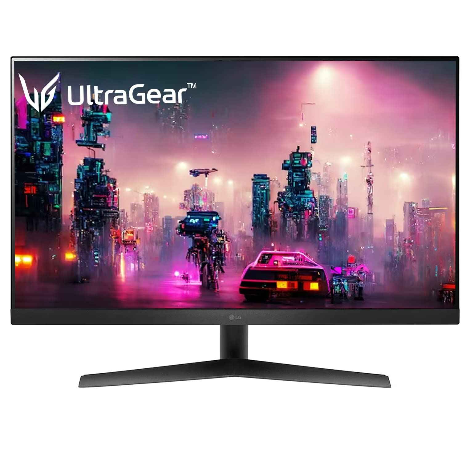 LG Ultragear Gaming Monitor 80 cm (31.5 Inches), FHD 1920 x 1080, 1ms, 165Hz, NVIDIA® G-SYNC® Compatible, AMD FreeSync™ Premium, HDR 10, sRGB 95% (Typ.), DP, HDMI, Headphone Out, 32GN50R (Black)
