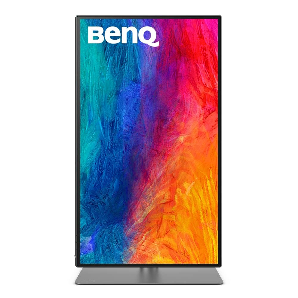 BenQ PD2725U 27 "(69 cm) IPS 4K HDR10 Monitor for Mac| 95% P3| 100% sRGB| 100% Rec709|Thunderbolt 3| AQCOLOR Technology|Factory-Calibrated|Hotkey Puck G2| ICCsync| KVM|PIP/PBP|USB Hub|HDMI|DP(Black)