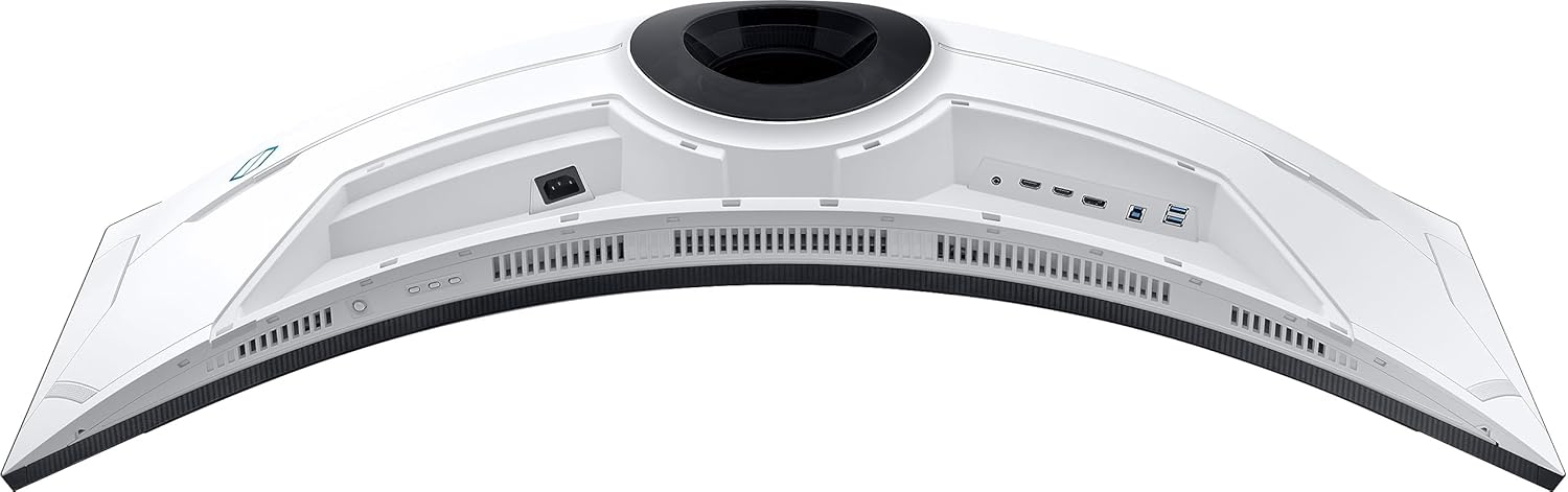 Samsung 49-inch(124.4cm) Odyssey Neo G9 Dual QHD, 240Hz, 1ms Curved Gaming Monitor, Quantum Mini-LED, HDR 2000, FreeSync Premium Pro (LS49AG950NWXXL, Black)