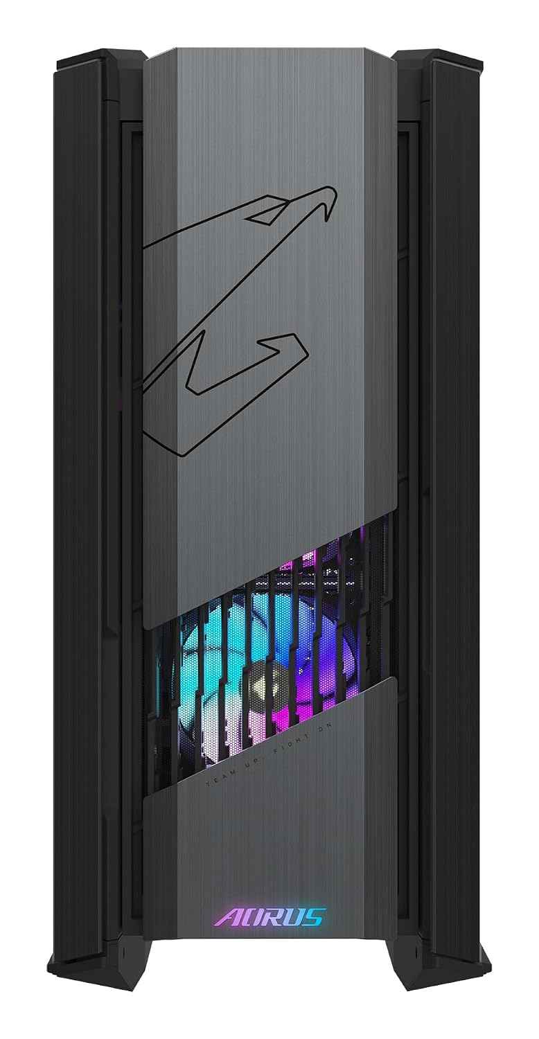 GIGABYTE AORUS C601 Glass Global Full-Tower Gaming PC Case | Premium Tempered Glass Design, RGB Fusion 2.0, Advanced Airflow & Cable Management | Supports E-ATX/ATX/Micro-ATX/Mini-ITX