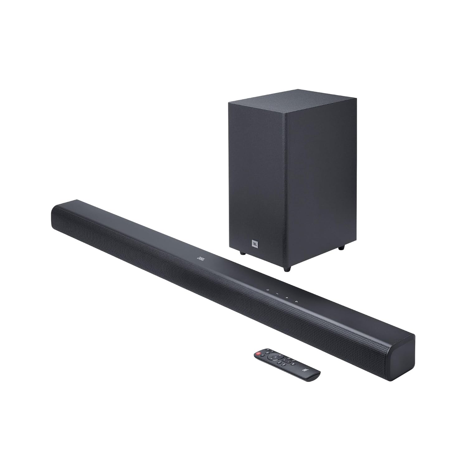 JBL Cinema SB580 Sound Bar and Subwoofer 3.1 Bluetooth, 440W Power, Dolby Atmos, with HDMI, HDMI eARC - Black